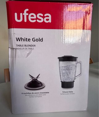 Batidora Ufesa White Gold 1500W