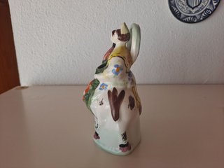 Botijo Recuerdo de Valencia a caballo