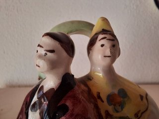 Botijo Recuerdo de Valencia a caballo