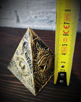 Set Egiziano Piramide Vassoio Ankh Gesso