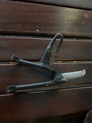 Soporte de pie para moto