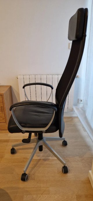 Sedia da scrivania Markus Ikea Nera