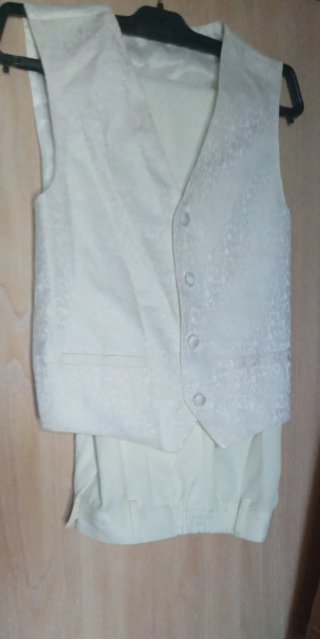 Traje Comunión Blanco Talla 10