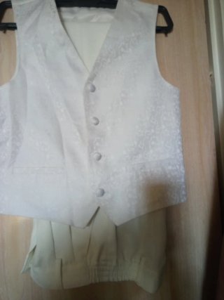 Traje Comunión Blanco Talla 10