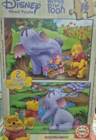 Puzzle Disney Winnie the Pooh Madera