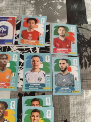 Cromos Panini Mundial 2026 repetidos