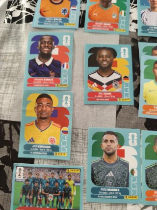 Cromos Panini Mundial 2026 repetidos