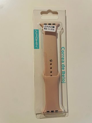 Lote 3 cinturini Apple Watch 42 44 45 mm rosa metallo