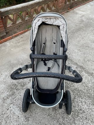 Carrito Joolz Geo 2 Gris con cuco y carrito bebé