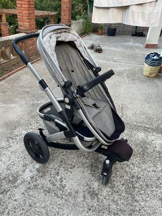 Carrito Joolz Geo 2 Gris con cuco y carrito bebé