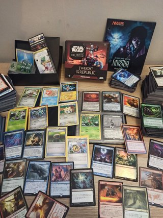 Lotto Carte Magic Pokemon Star Wars