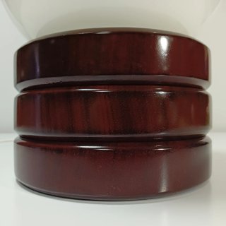 XL 35CM LAMPARA SOBREMESA MADERA 70S