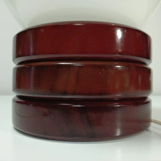 XL 35CM LAMPARA SOBREMESA MADERA 70S