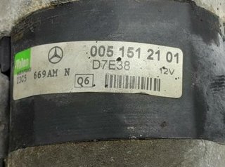 Motor arranque mercedes 0051512101 clase a 1157320
