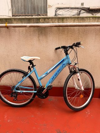 Bicicleta Mujer Azul