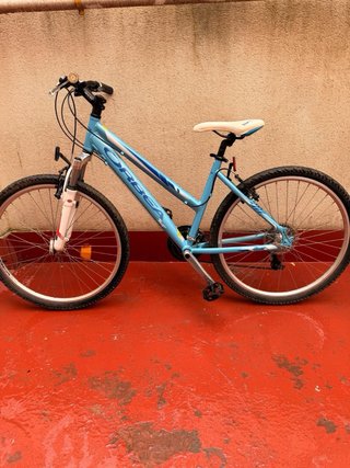 Bicicleta Mujer Azul