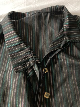Blusa fina mujer con pañuelo