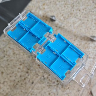 Estuche de juegos transparente Nintendo DS