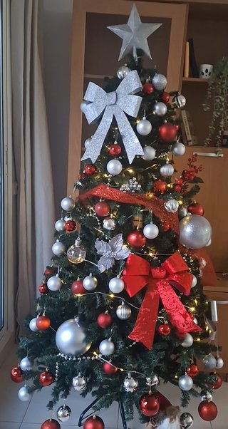 Árbol de Navidad 180cm con Decoración