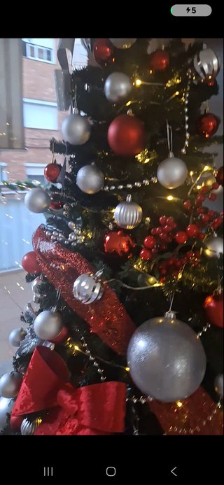 Árbol de Navidad 180cm con Decoración