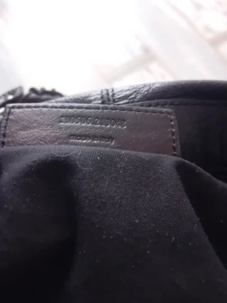 Borsa Balenciaga Weekender Vintage Pelle Nera