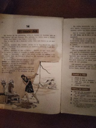 Historia sagrada libro de los años 60