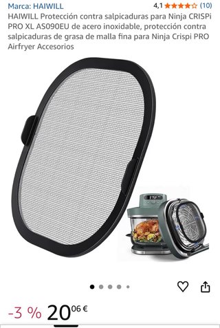 Protector salpicaduras Ninja CRISPI PRO XL