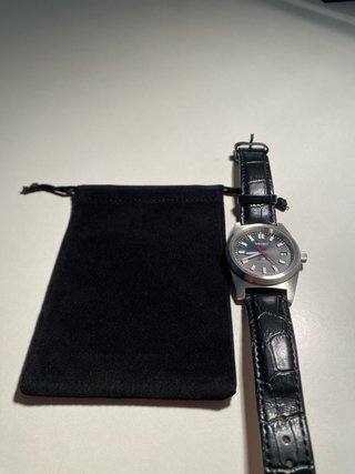 Orologio Seiko Mod Vintage Nero/Argento