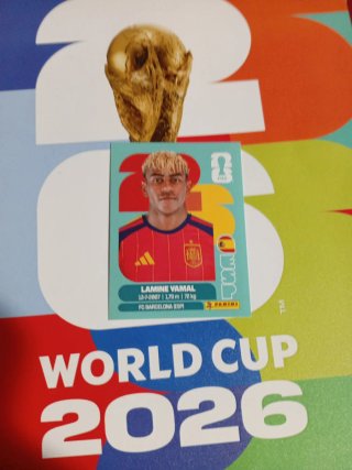 Lamine Yamal Cromos Mundial 2026