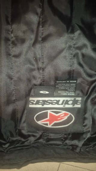 Chaqueta Moto Alpinestars XL Azul