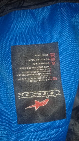 Chaqueta Moto Alpinestars XL Azul