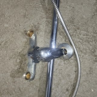 Columna Ducha Metal y Plástico