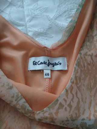 Vestido largo El Corte Inglés Talla 46