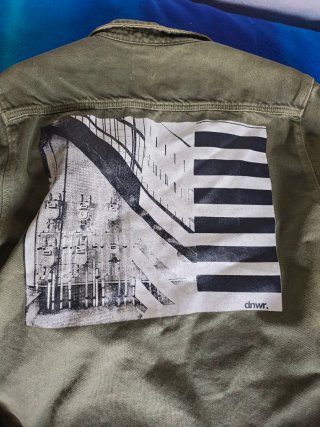 Sobrecamisa Zara Verde Talla L