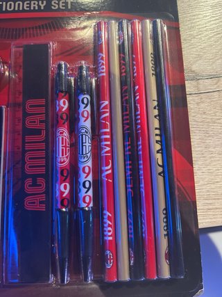 Set cancelleria AC Milan 14 pezzi