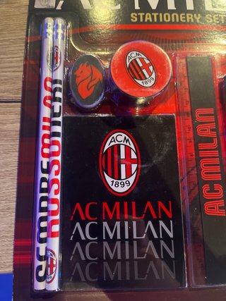 Set cancelleria AC Milan 14 pezzi