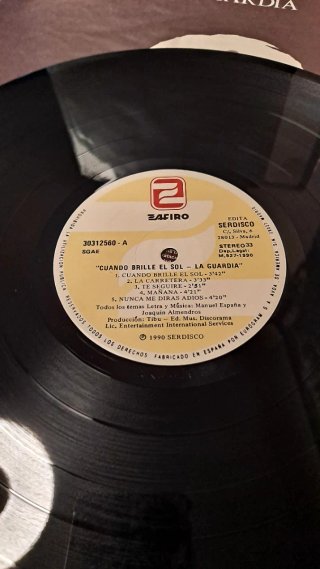 La Guardia - Cuando Brille el Sol LP Vinilo 1990