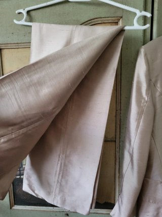 Completo giacca e pantaloni Marta Palmieri seta