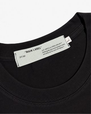 Camiseta Off-White Negra Talla L