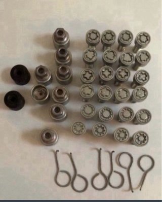 Tornillos ANTIRROBO VW GOLF AUDI SEAT VW T4T5 T6,1