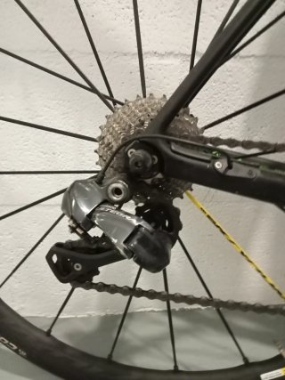 Bicicleta de carretera Lapierre con pocos KM.
