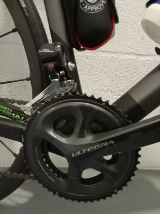 Bicicleta de carretera Lapierre con pocos KM.