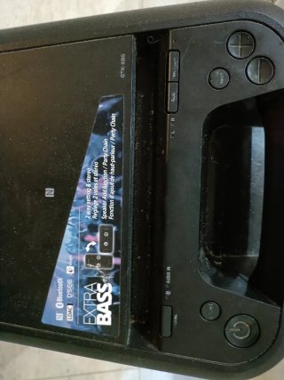 Altavoz Sony GTK-XB5 Negro
