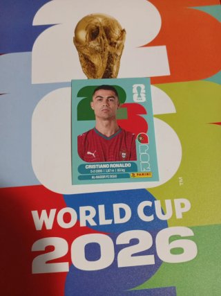 Cristiano Ronaldo Mundial 26 Panini