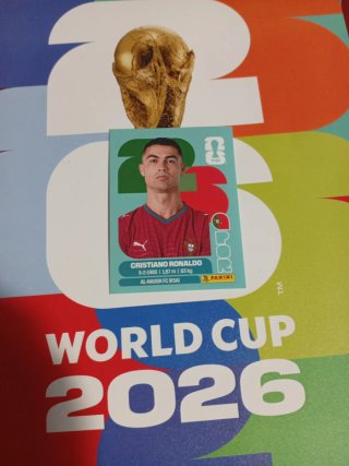 Cristiano Ronaldo Mundial 26 Panini