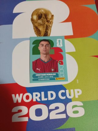 Cristiano Ronaldo Mundial 26 Panini