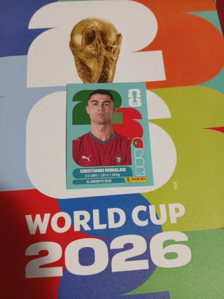 Cristiano Ronaldo Mundial 26 Panini