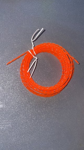 Recambio cortacésped nylon naranja