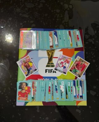 Lote +500 Cromos mundial 2026