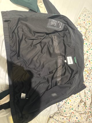 Chaqueta Lacoste Negra y Verde
